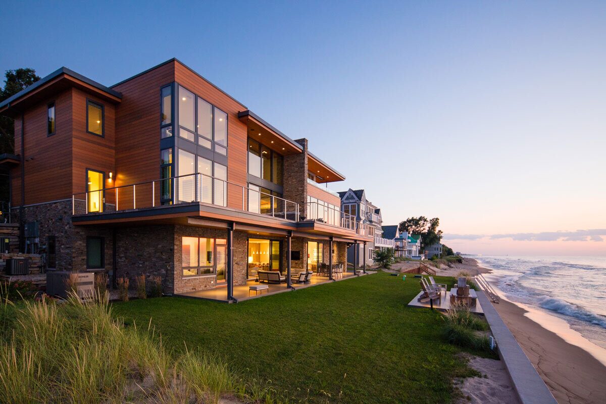 mansion by the sea